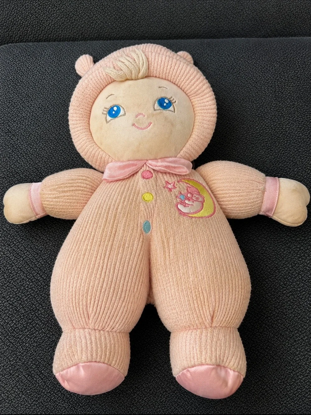 Plush Pink Cuddly Baby Doll Toy